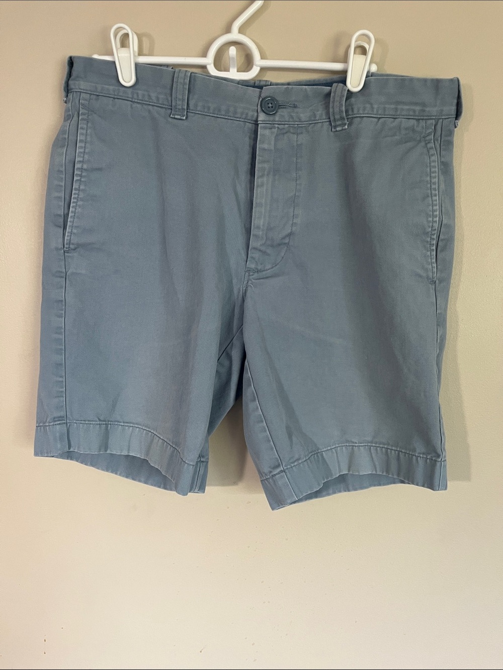 ❤️❤️❤️ J Crew Men's Flat Front Shorts — Slate Blue